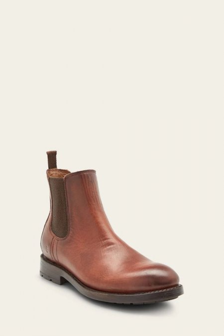 FRYE | MEN'S BOWERY CHELSEA-Cognac