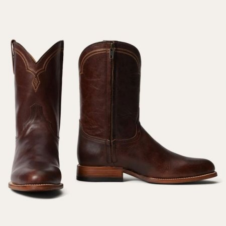 STETSON | FOR MEN | RANCHER ZIP BOOT-Brown