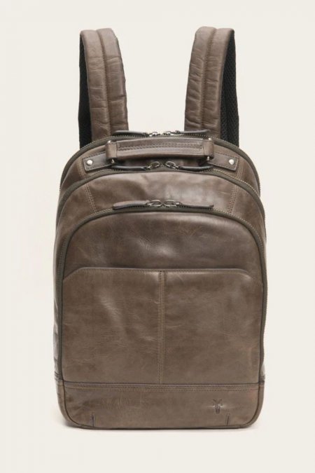 FRYE | MEN'S LOGAN MULTI ZIP BACKPACK-Slate