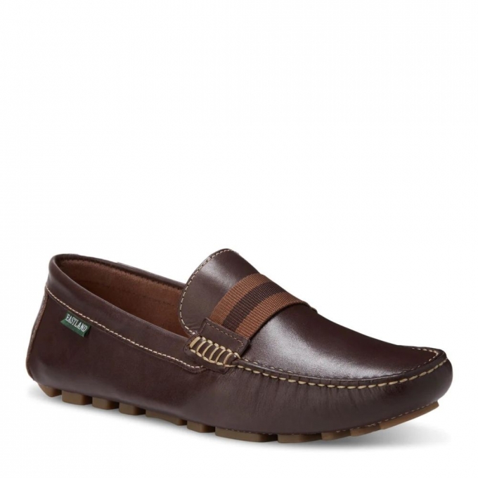 Eastland | Men's Whitman Banded Driving Moc-Brown | Special Sale