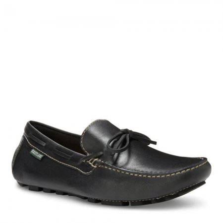 Eastland | Men's Dustin Laced Collar Driving Moc-Black | Special Sale