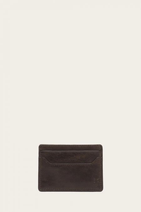 FRYE | MEN'S LOGAN MONEY CLIP CARD CASE-Slate