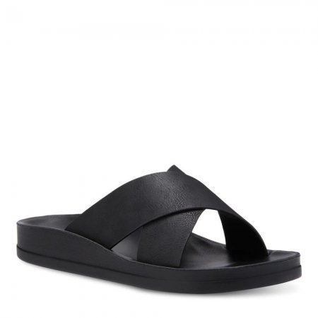 Eastland | Women's Samantha Slide Sandals-Black | Special Sale