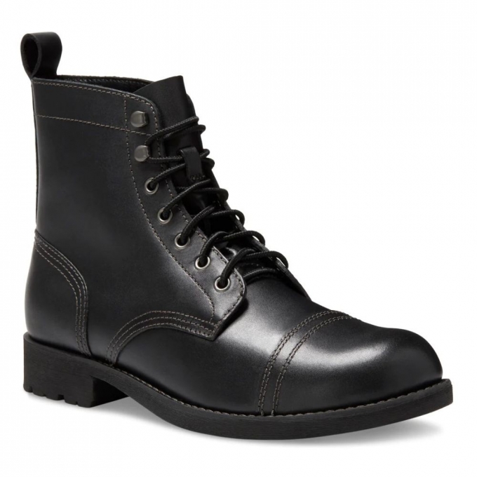 Eastland | Men's Jayce Cap Toe Boot-Black | Special Sale