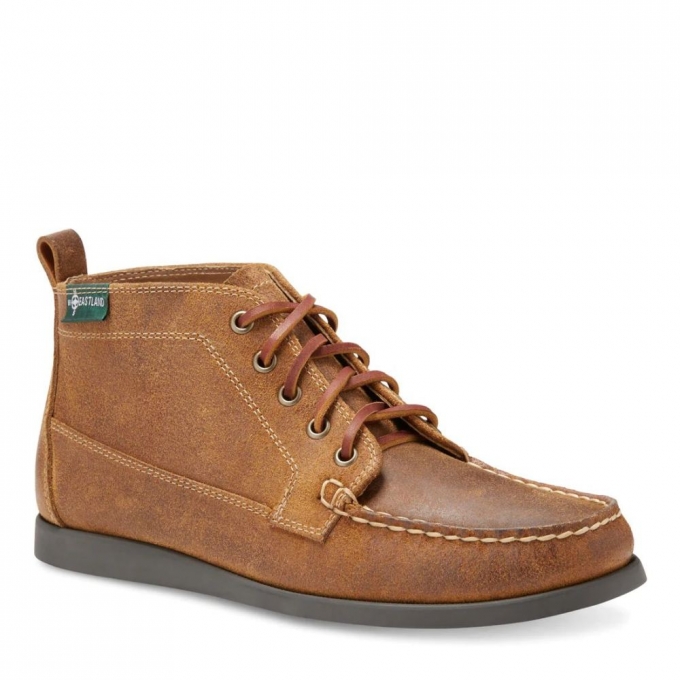 Eastland | Men's Seneca 1955 Camp Moc Chukka Boot-Tan | Special Sale