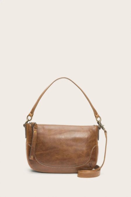 FRYE | WOMEN'S MELISSA CROSSBODY-Cognac