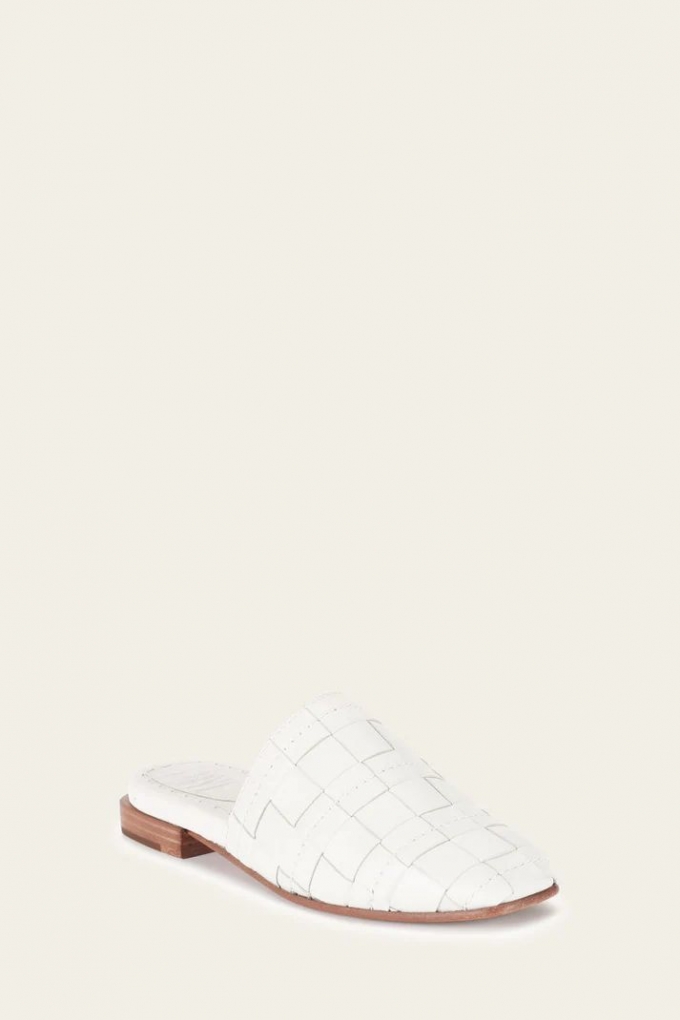 FRYE | WOMEN'S CARA WOVEN-White