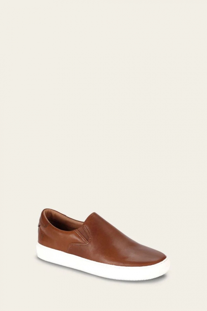 FRYE | MEN'S ASTOR GORE SLIP ON-Caramel