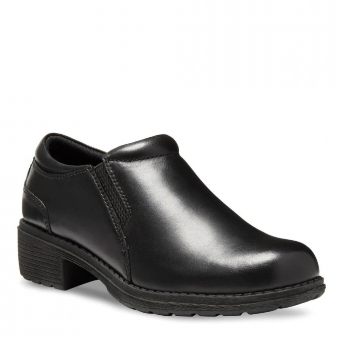 Eastland | Women's Double Down Slip On-Black | Special Sale