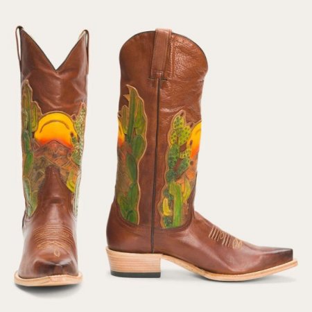 STETSON | FOR WOMEN | GOLDIE BOOTS-Brown